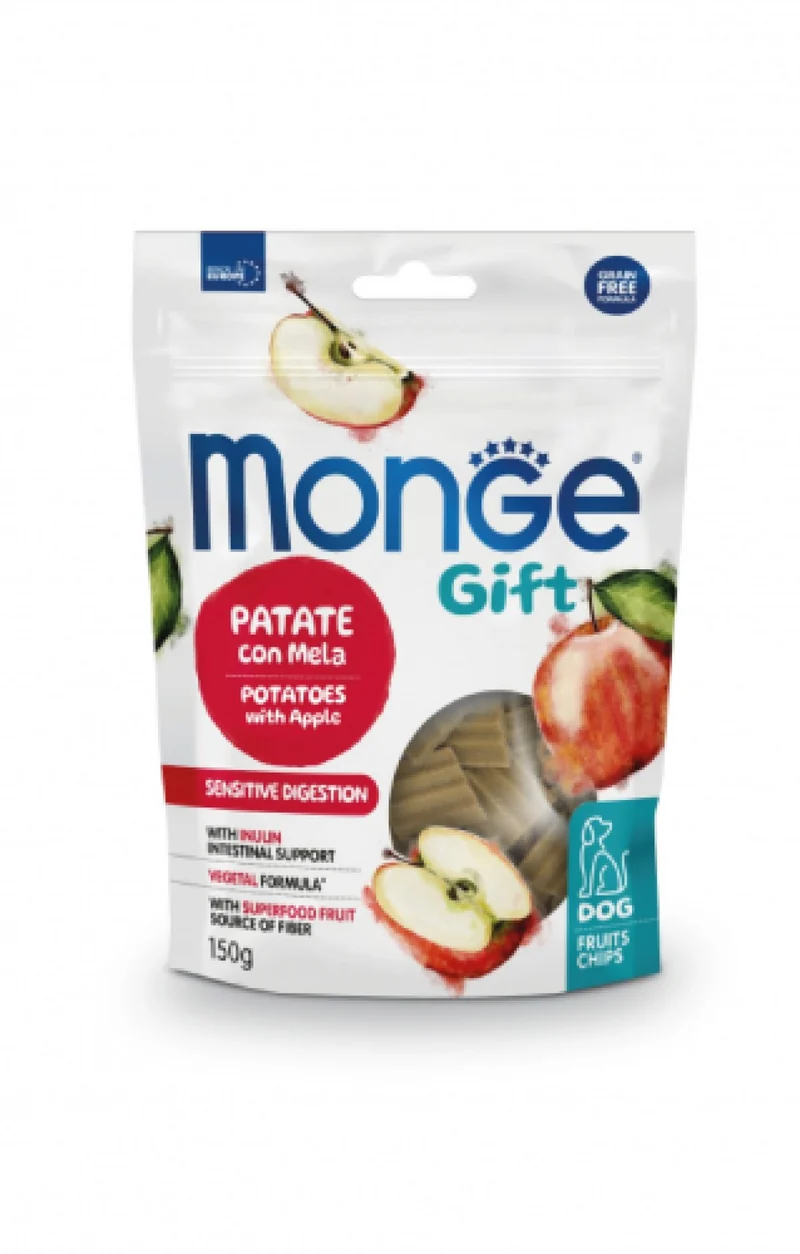 Monge Gift Dog Sensitive Digestion Patate Con Mela 150g
