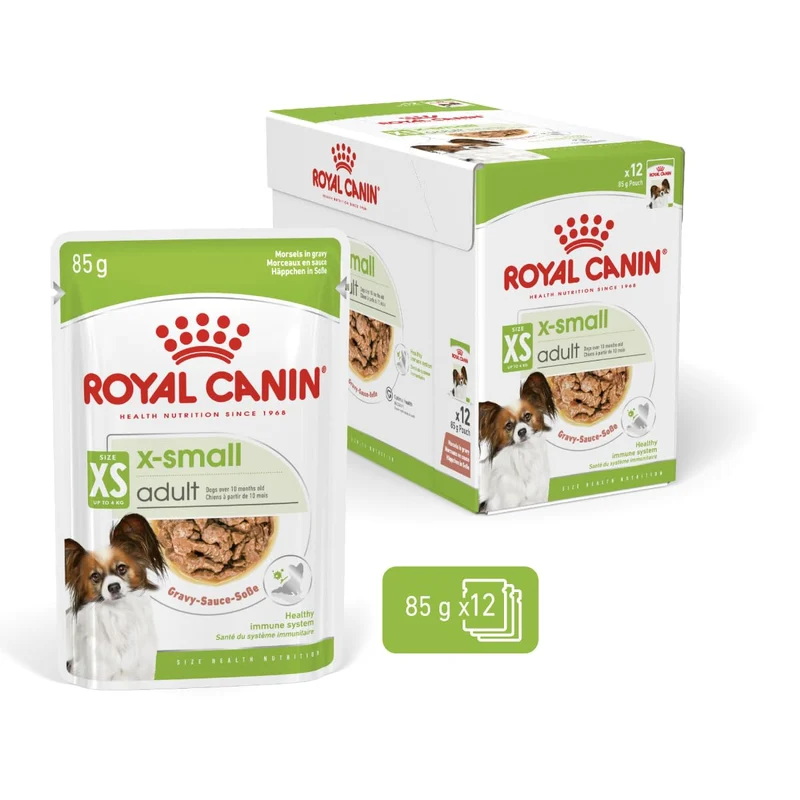 Royal Canin X Small Adult Bocconcini In Salsa Cane 12x85 g