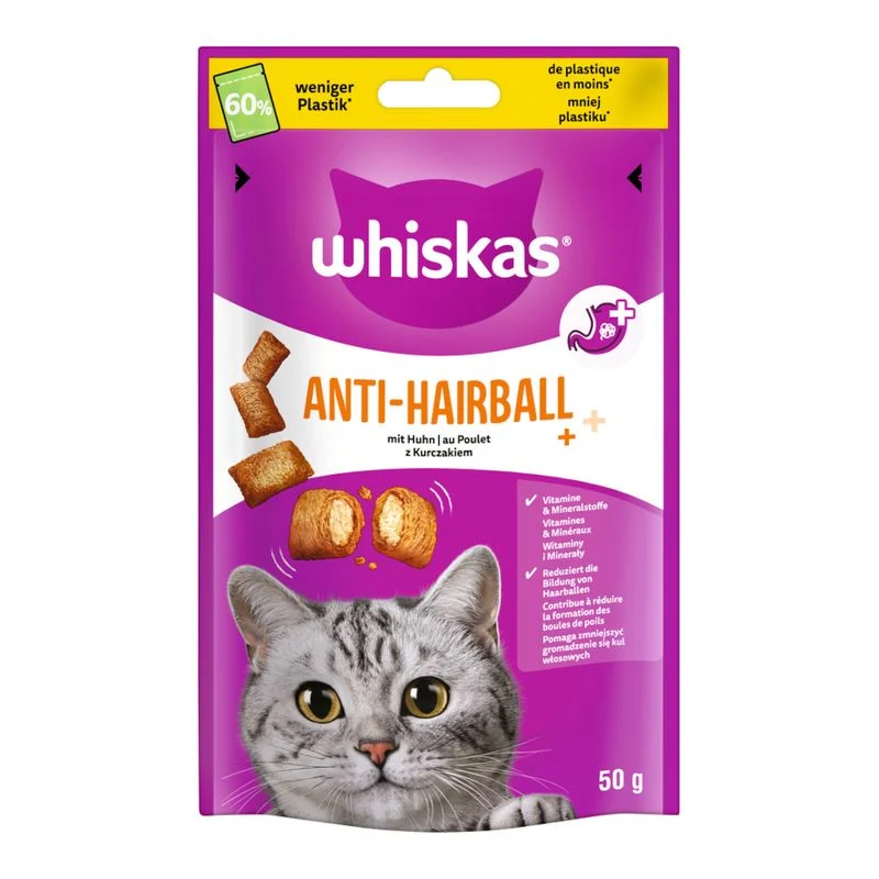 Whiskas Anti- Hairball 50g