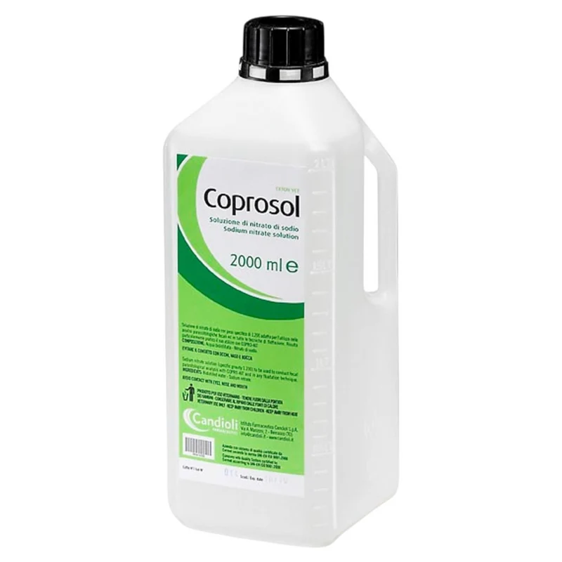 CANDIOLI Coprosol Soluzione Nitrato di Sodio Cane e Gatto Flacone 2 Litri