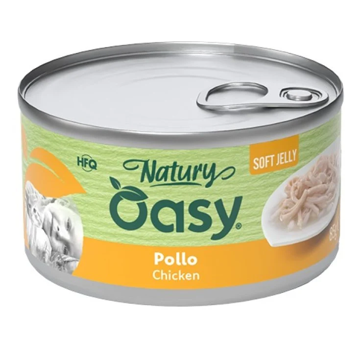 Oasy Natury Soft Jelly Pollo Gatto 150 G