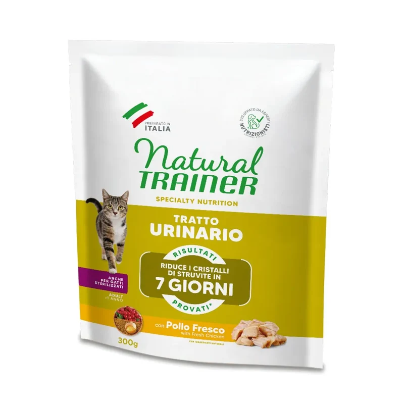 Natural Trainer Urinary Adult Pollo Gatto 300g