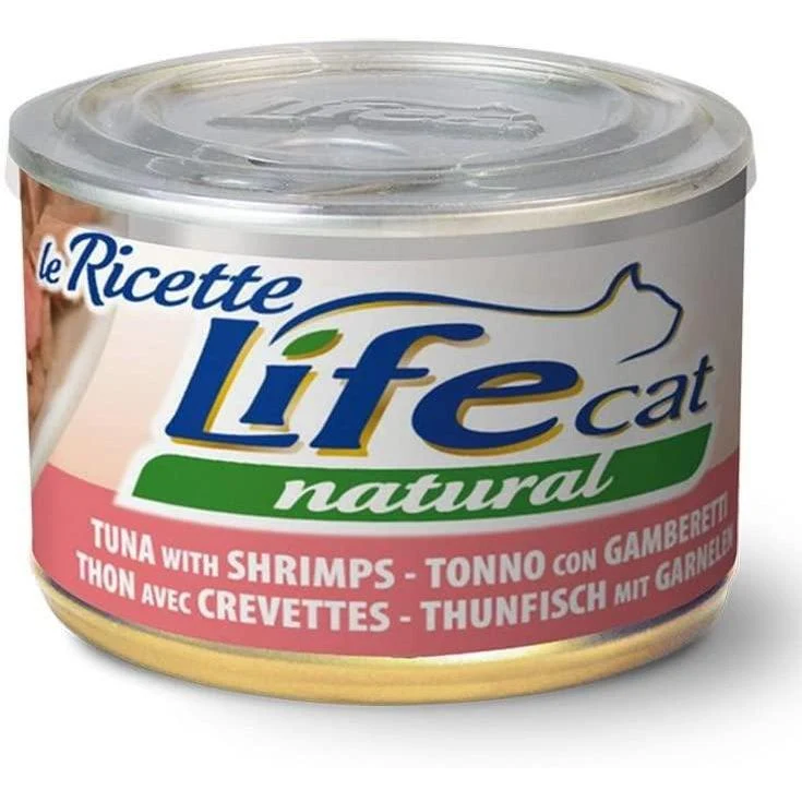 Life Cat Le Ricette Tonno Con Gamberetti 150 G