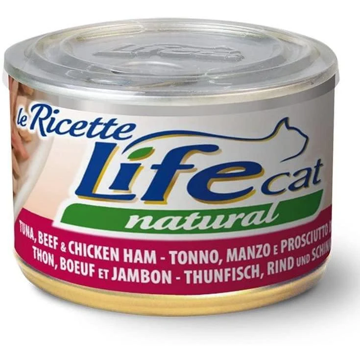 Life Cat Le Ricette Tonno Con Manzo E Prosciutto 150 G