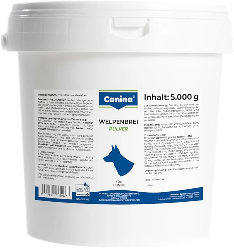 CANINA Welpenbrei 2,5Kg