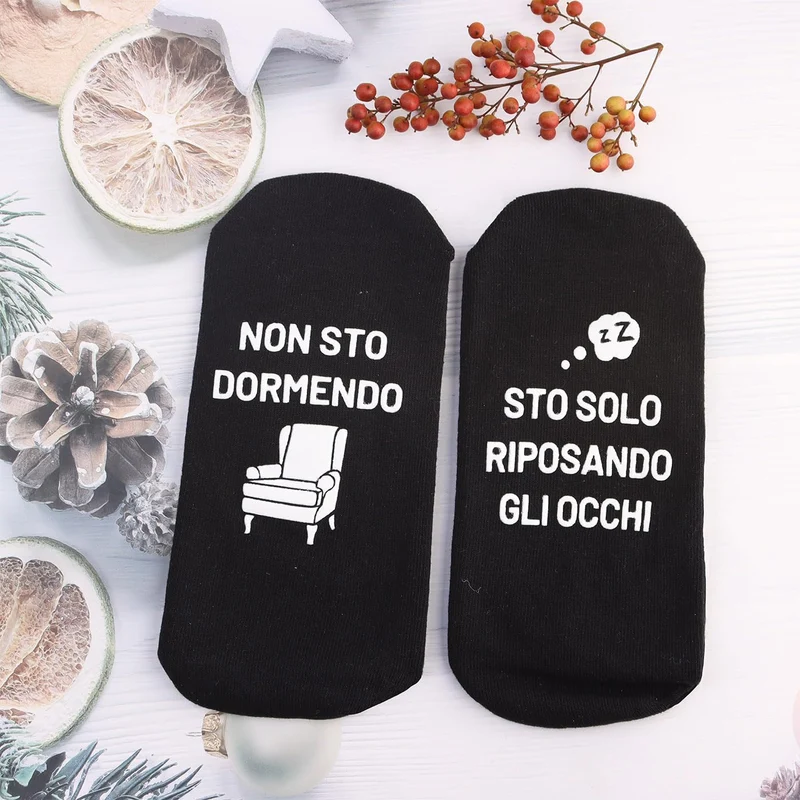 AONVEKI Calzini Uomo Divertenti 43-46, Regalo Natale e Compleanno per Papà, Nonno, Lui, Fidanzato