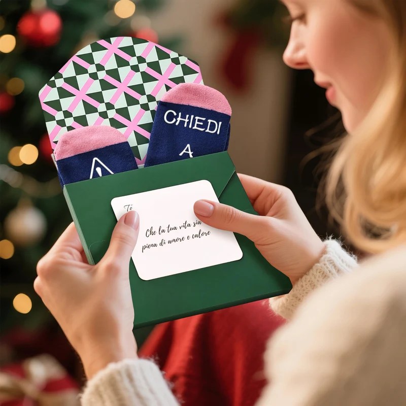 Moyel Regalo Mamma Natale Calzini Divertenti Donne 39-42 Regali per Mamma Compleanno Dai Figli e Figlia Idee Regalo Donna Compleanno Amica Regalo per Donna Festa Della Mamma Idee Regali