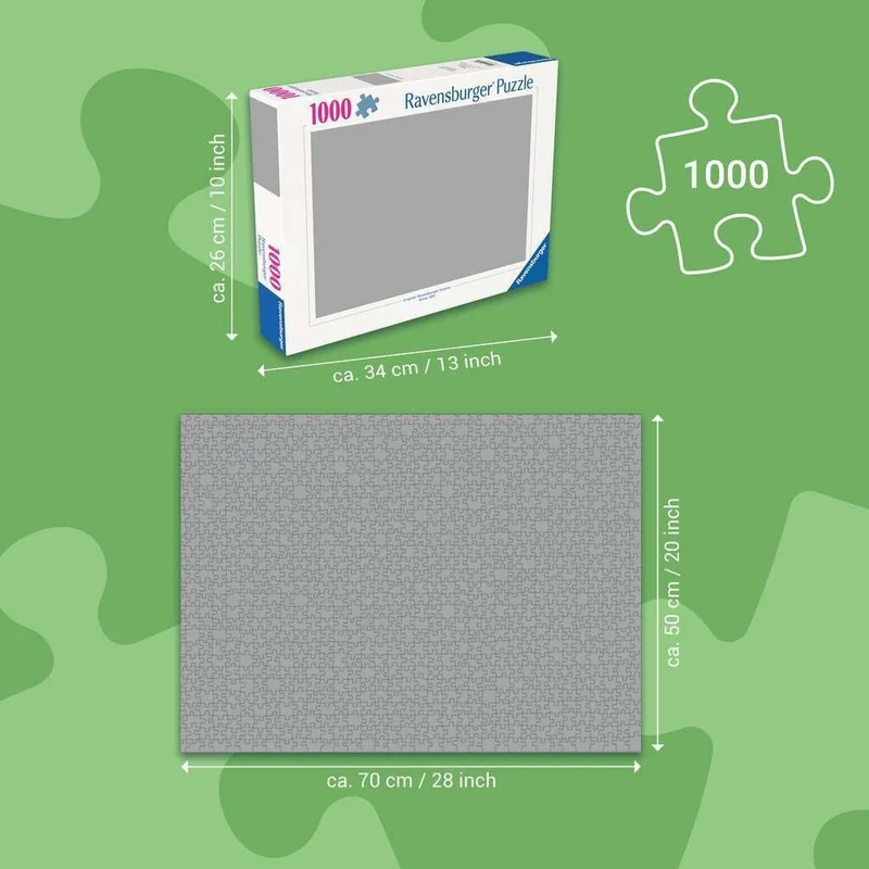 Ravensburger - Puzzle 1000 Pezzi Il Laboratorio di Babbo Natale | Puzzle Per Adulti | Per Tutta La Famiglia | Con Una Misura Di 70x50 Cm | Regalo Adulti | Regali Natale