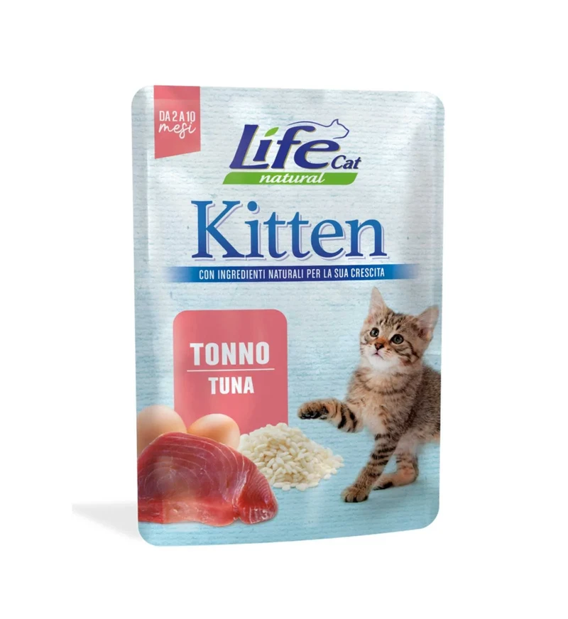 Life Cat Natural Kitten Tonno 70 G