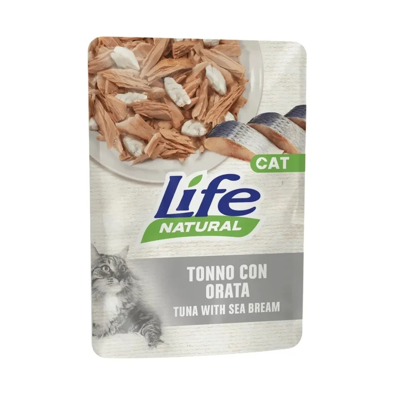 Life Cat Natural Tonno Con Orata 70 G