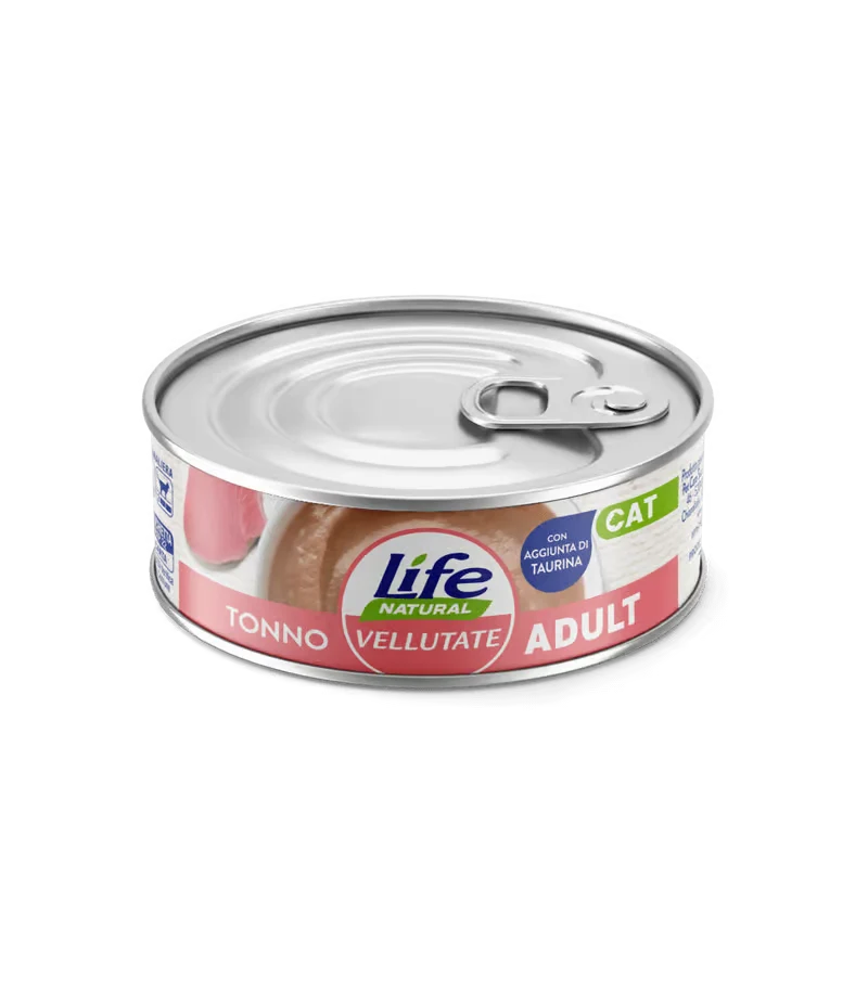 Life Umido Gatto Le Vellutate Adult Tonno 70gr