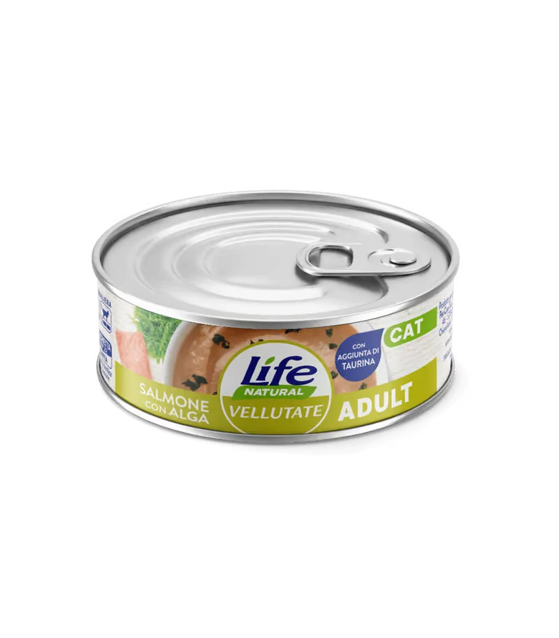 Life Le Vellutate Adult Salmone e Alghe 70gr