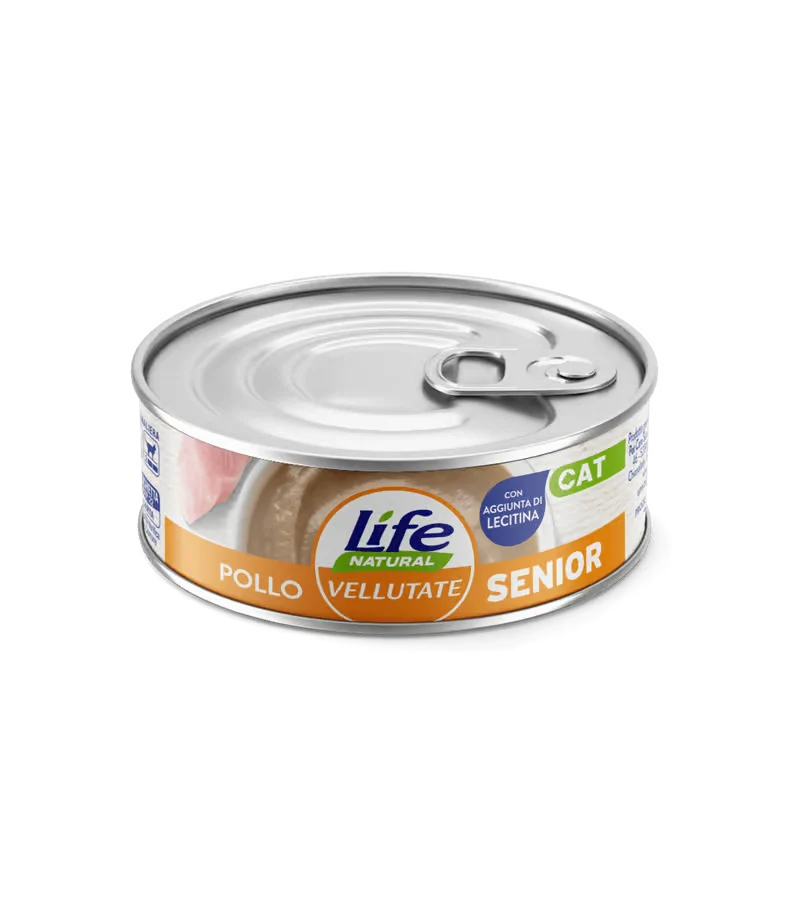 Life Umido Gatto Le Vellutate Senior Pollo 70gr