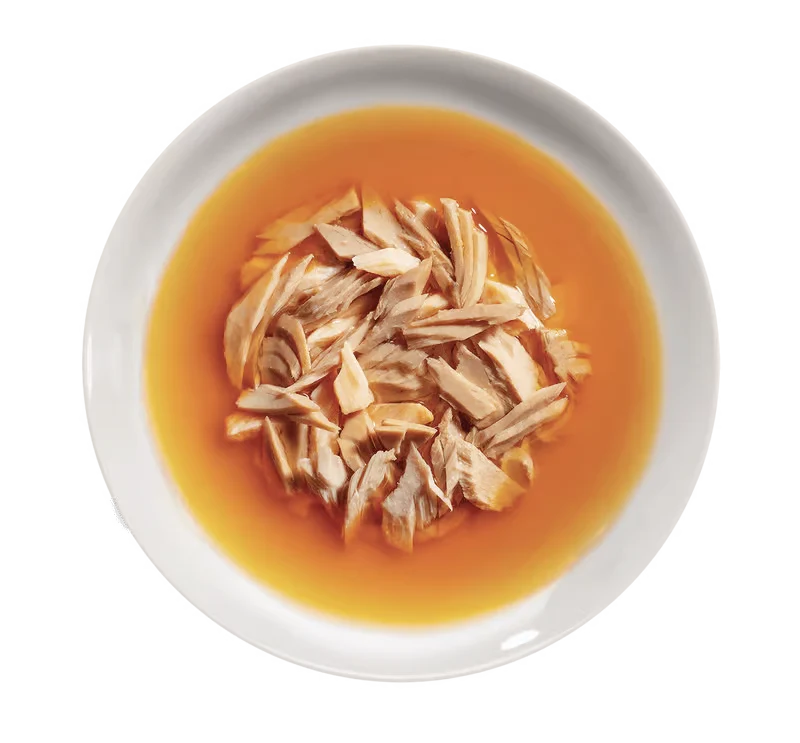 Life Umido Gatto Soup Tonno Salmone in Brodo con Calamari 60gr