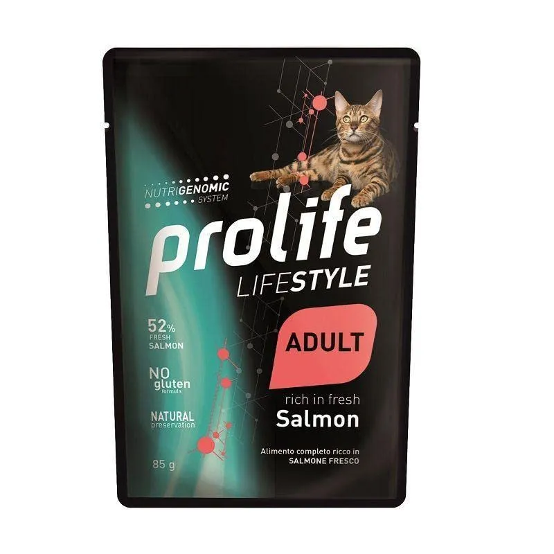 Prolife Life Style Adult Salmon Gatto 85g