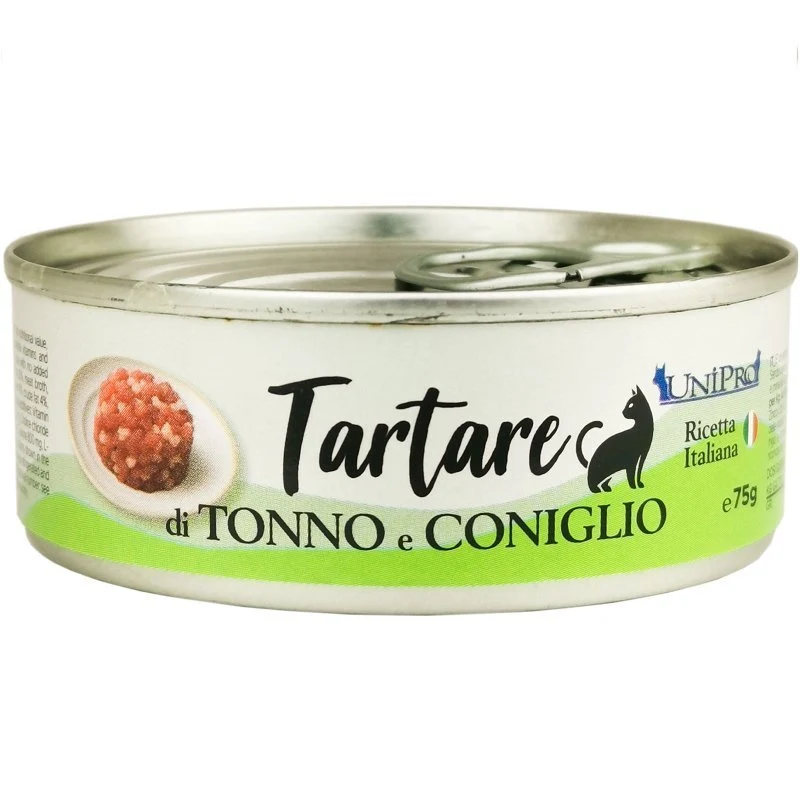 Unipro Tartare Di Tonno E Coniglio Gatto 75 G