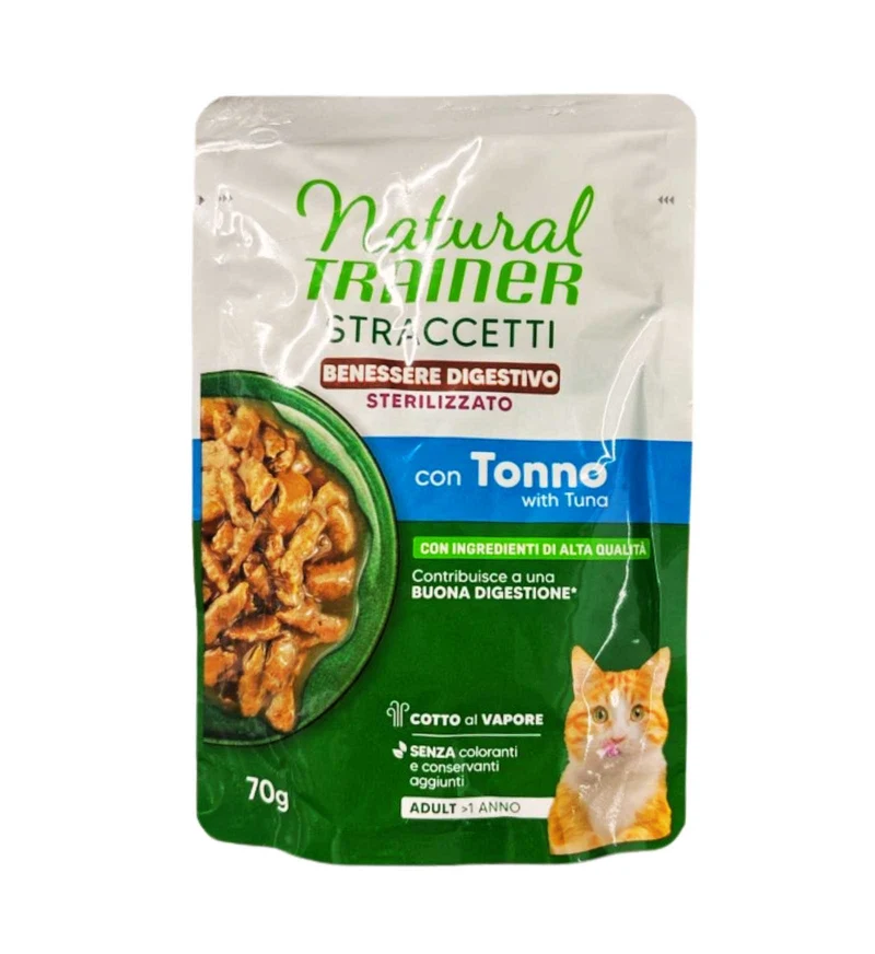 Natural Trainer Straccetti Adult Tonno 70g