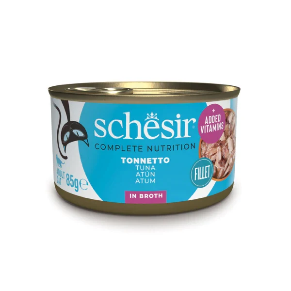 Schesir Gatto Tonno Brodo 6x85g