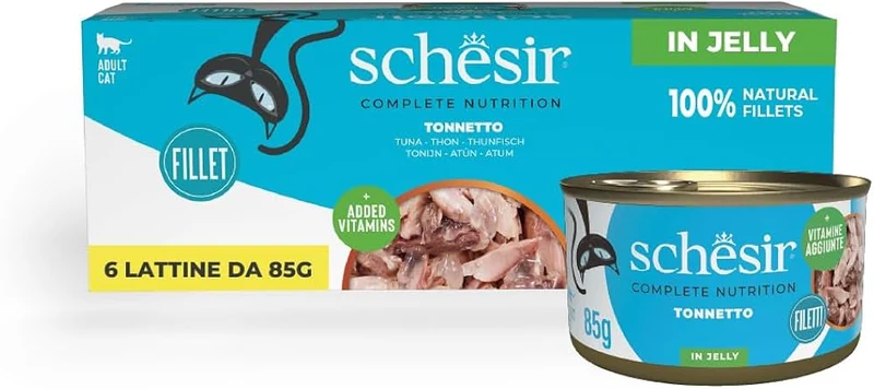 Schesir Gatto Tonno Jelly 6x85g