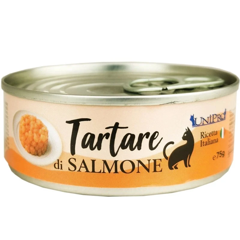 Unipro Tartare Di Salmone Gatto 75 G