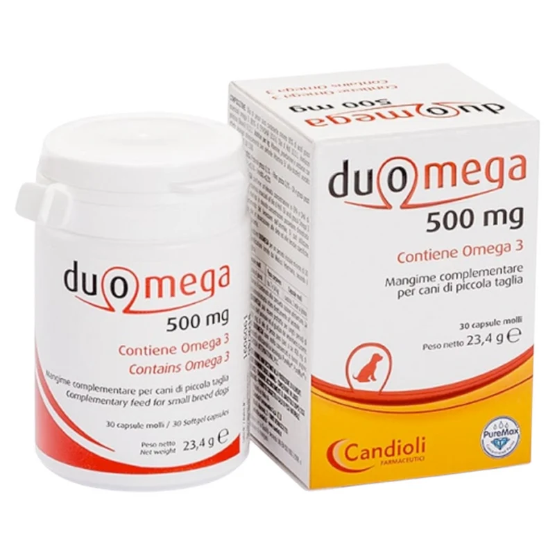 CANDIOLI Duomega Cane Barattolo 500mg da 30 cpr