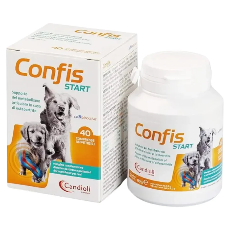 CANDIOLI Confis Start Cane Barattolo 40 cpr