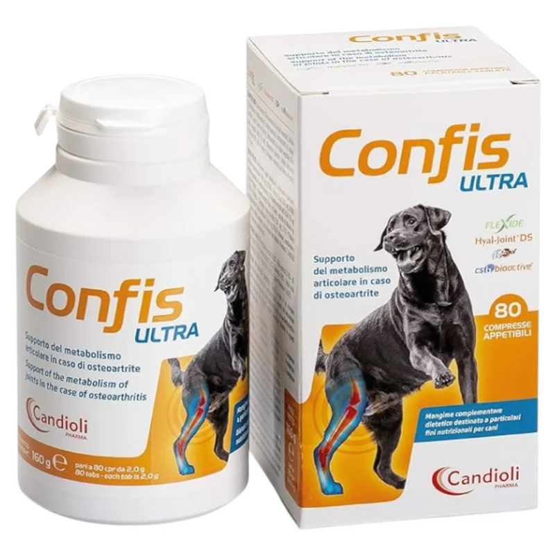 CANDIOLI Confis Ultra Cane Barattolo 80 cpr
