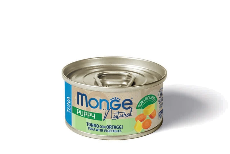 Monge Cane Natural Puppy tonno con ortaggi 95gr