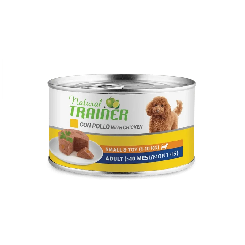 Natural Trainer Cane Adult Small&Toy Pollo 150gr