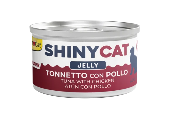 Gimcat Shinycat Jelly Tonnetto con Pollo 70gr