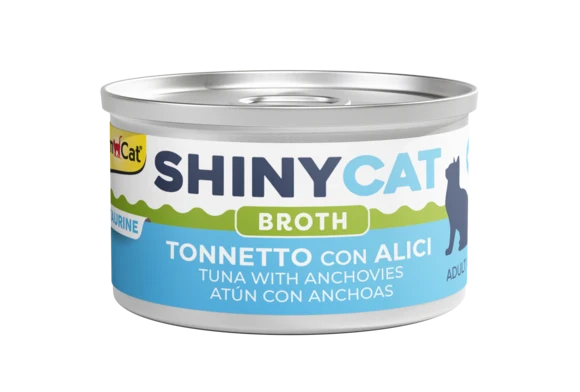 Shinycat Broth Tonnetto Alici in Brodo di Cottura 70g