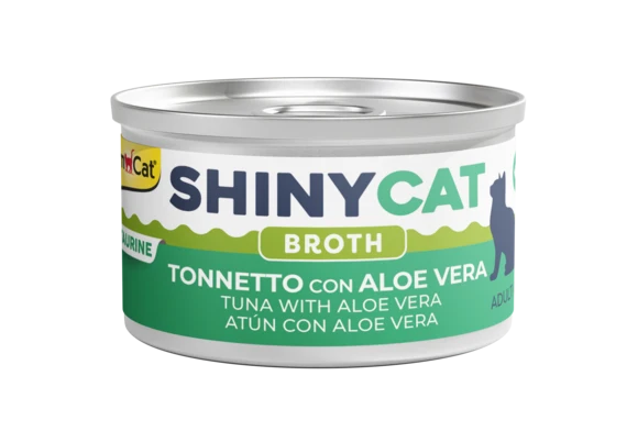 Shinycat Broth Tonnetto Aloe Vera in Brodo di Cottura 70g