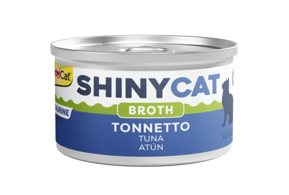 Shinycat Broth Tonnetto in Brodo di Cottura 70g - Alimento Complementare