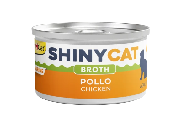 Shinycat Broth Pollo in Brodo di Cottura 70g - Alimento Complementare Gatti