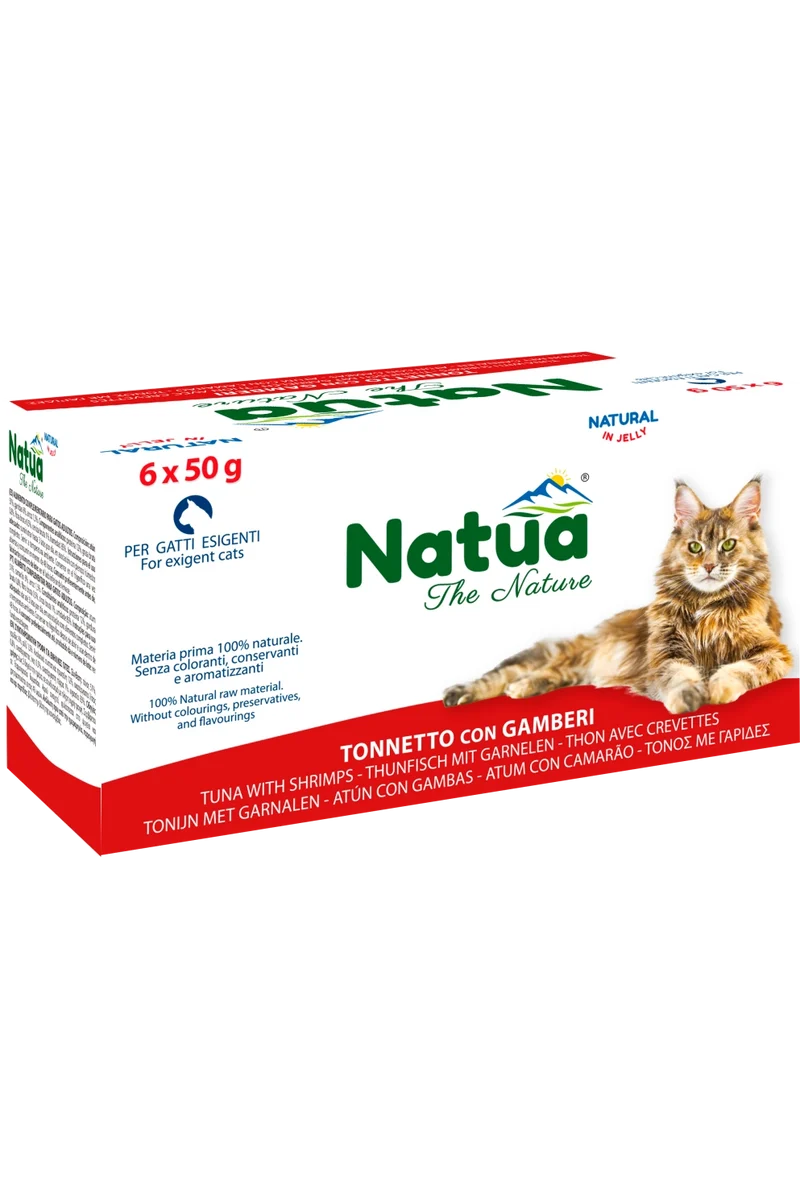 Natua Cat Natural Tonnetto Gamberi Jelly 6x50g