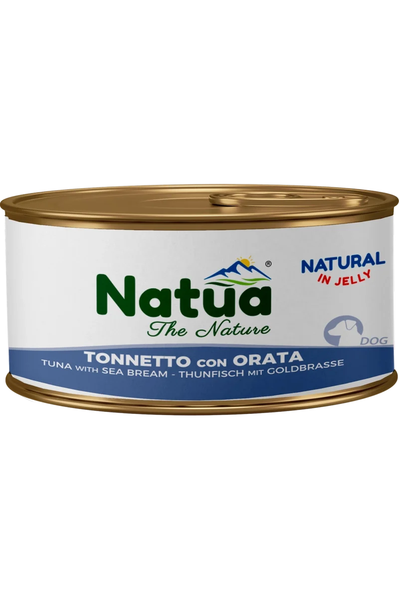 Natua Dog Tonno con Orata 85g Lattina