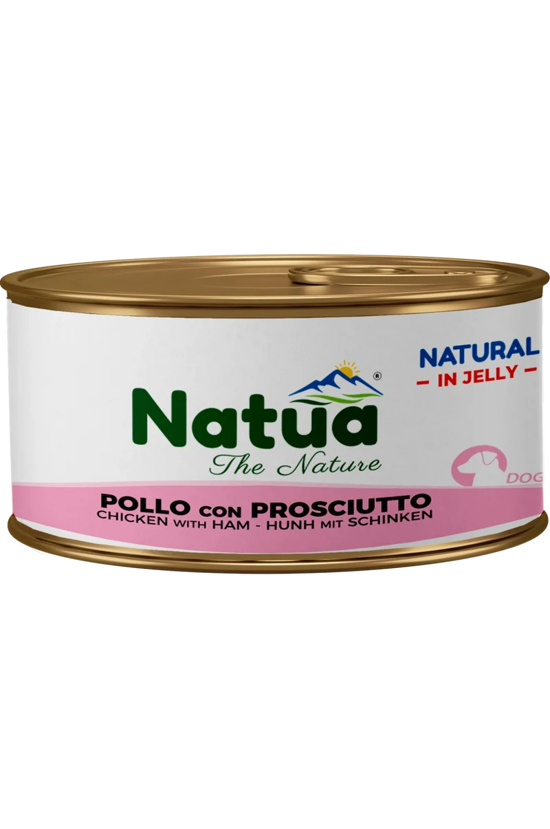 Natua Dog Pollo con Prosciutto 85g Lattina