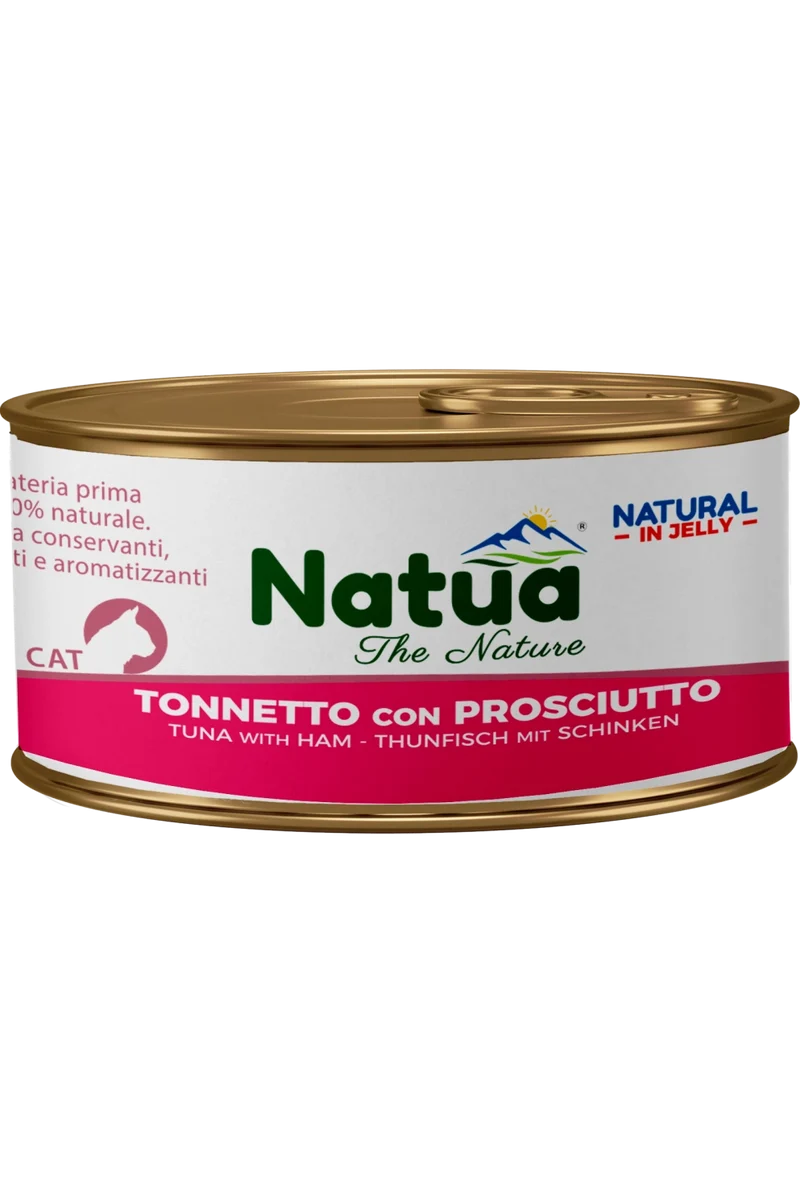 Natua Cat Tonnetto con Prosciutto 150g Lattina