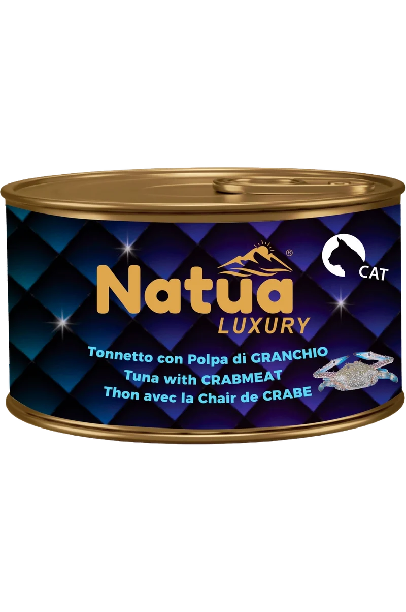 Natua Cat Lux Tonnetto con Granchio 85g Lattina