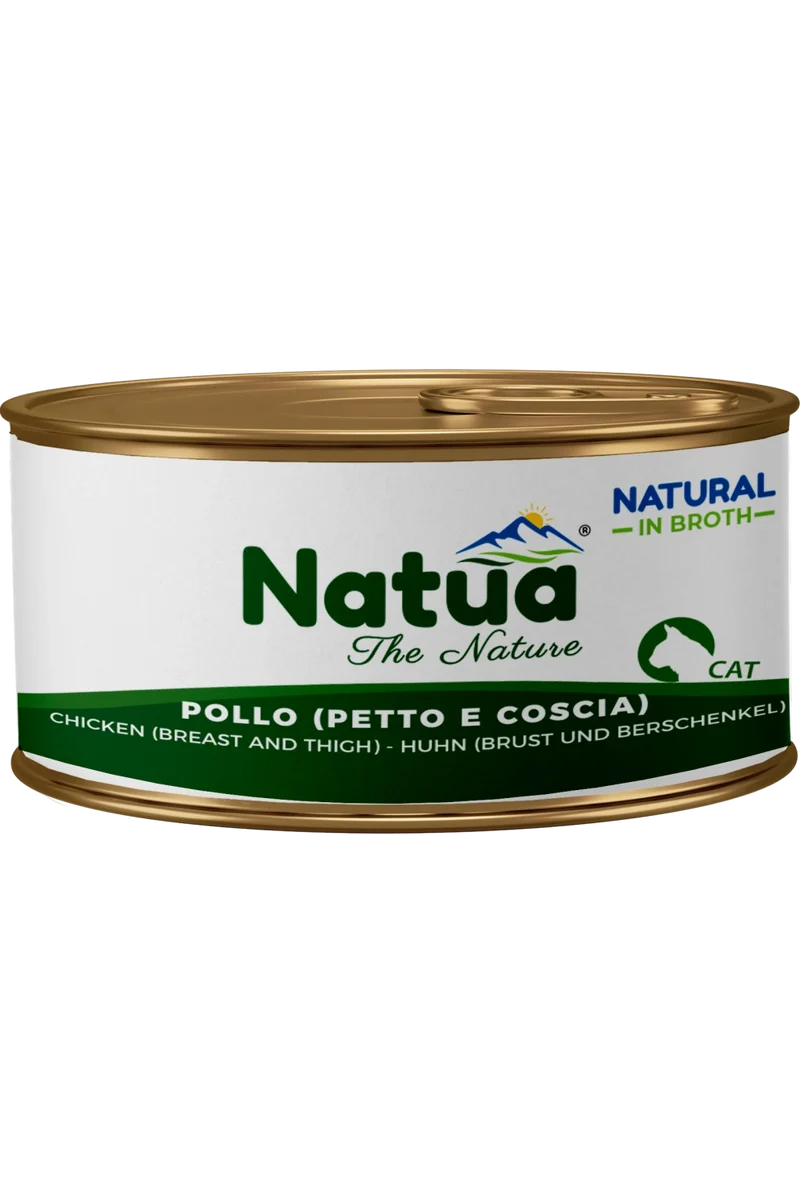 Natua Cat Natural Pollo in Brodo 150g Lattina