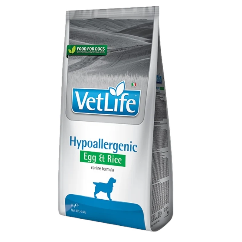 FARMINA Vet Life Cane Hypoallergenic Uova e Riso 2Kg
