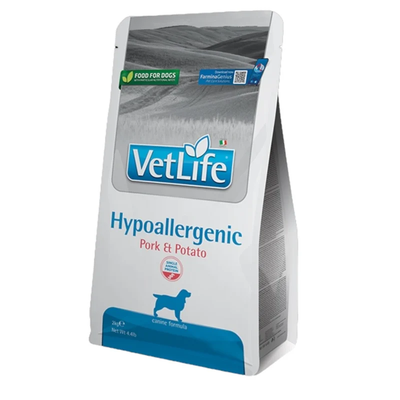 FARMINA Vet Life Cane Hypoallergenic Maiale e Patate 12Kg
