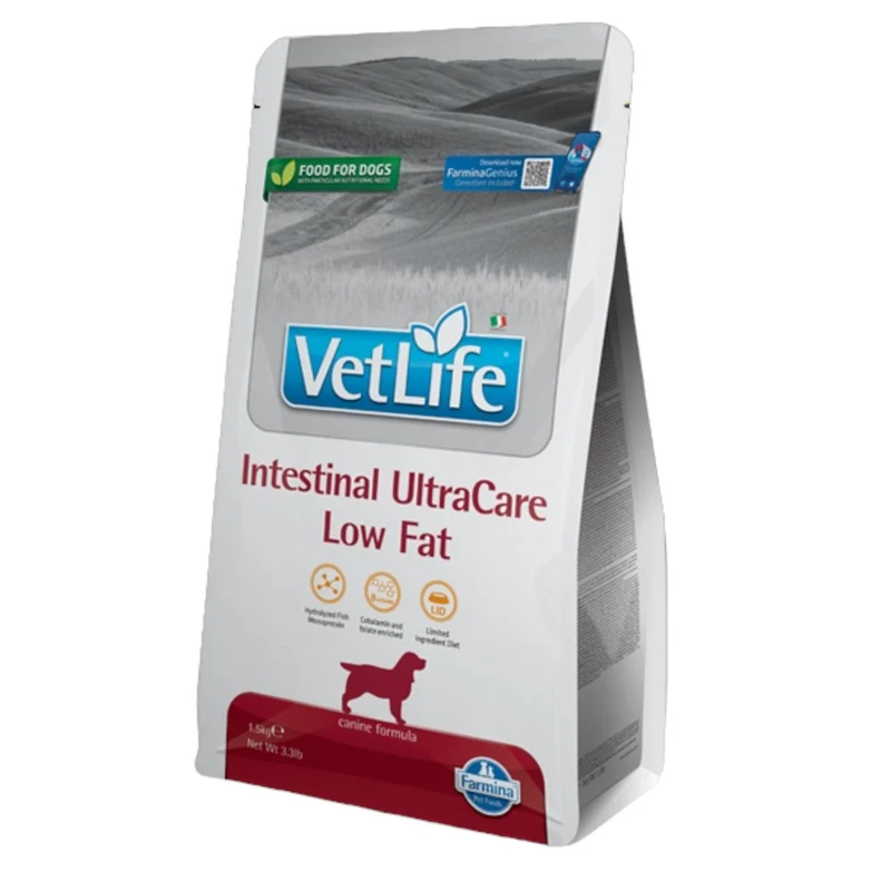FARMINA Vet Life Cane Intestinal Low Fat 10Kg