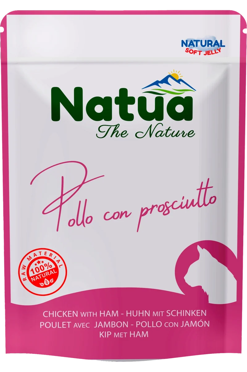 Natua Cat Natural Pollo Prosciutto Jelly 70g Busta