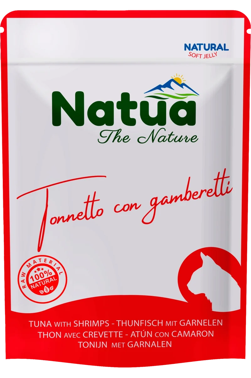 Natua Cat Natural Tonnetto Gamberi Jelly 70g Busta