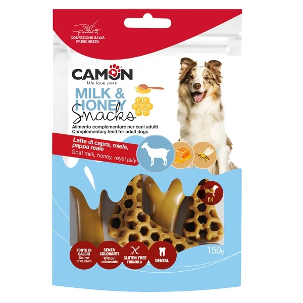 Camon Milk Honey Snack Ossetti Cane Adulto 150g