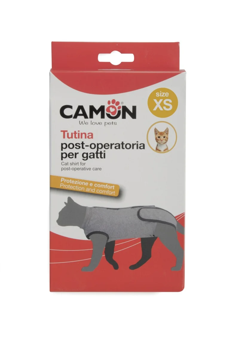 Camon Tutina Post Operatoria Gatto Taglia M-L 36–42 cm
