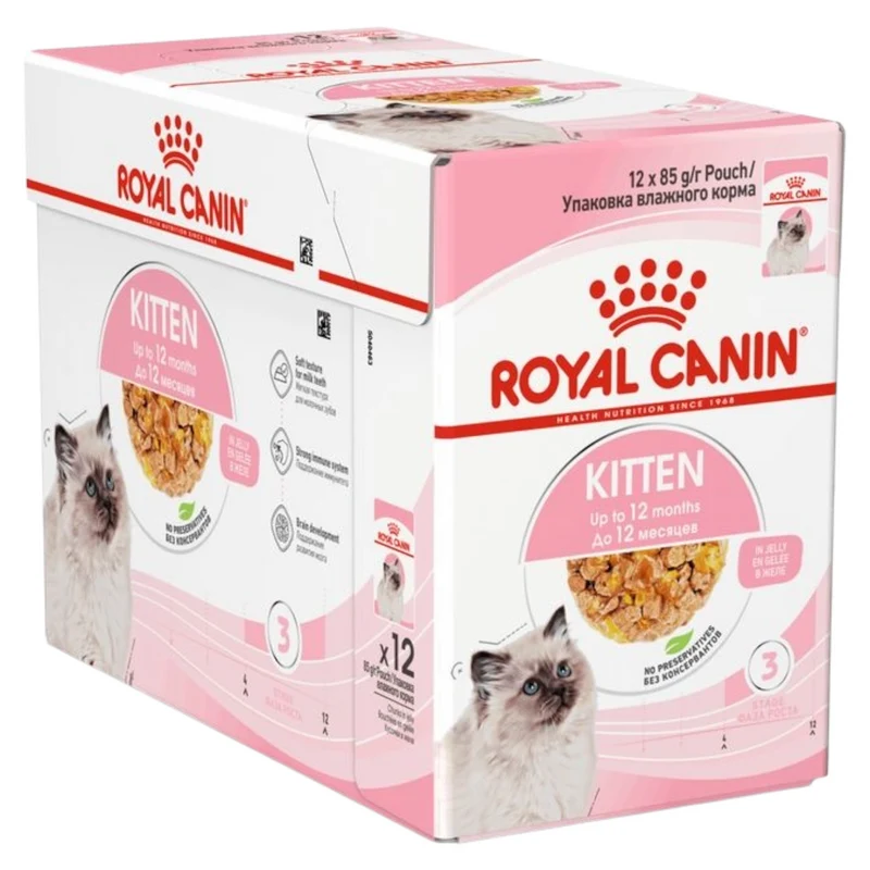 ROYAL CANIN Gatto Kitten in Jelly 12x85gr (Pack)