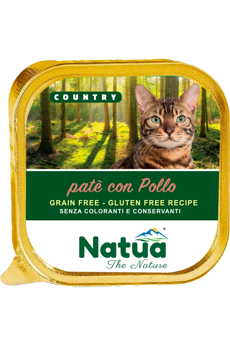 Natua Cat Country Pollo 100g Vaschetta