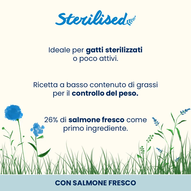 Almo Nature Functional Cats - Sterilised Salmone 400g